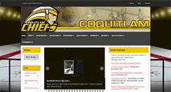 Desktop Screenshot of coquitlamminorhockey.org
