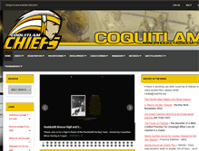Tablet Screenshot of coquitlamminorhockey.org